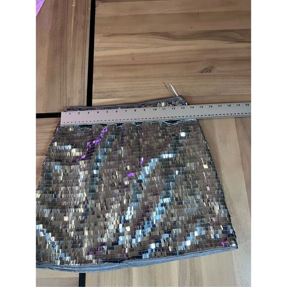 Endless blu silver sequence skirt‎ size small new w/tags - Picture 3 of 8